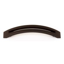 Modern Slit Top 4" Center to Center Arch Bow Cabinet Handle / Drawer Pull