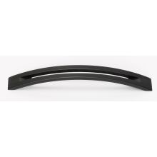 Modern Slit Top 6" Center to Center Arch Bow Solid Brass Cabinet Handle / Drawer Pull