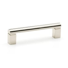 Vogue 3-1/2" Center to Center Designer Solid Brass Cabinet Handle / Drawer Pull