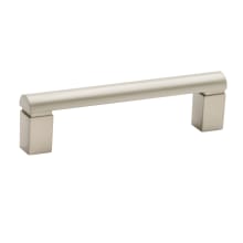 Vogue 4" Center to Center Solid Brass Bold Cabinet Handle / Drawer Pull