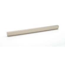 Simplicity 12" Center to Center Linear Flush Mount Solid Brass Rectangular Cabinet Handle / Drawer Pull - Solid Brass