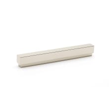 Simplicity 6" Center to Center Solid Brass Linear Flush Mount Block Cabinet Handle / Drawer Pull
