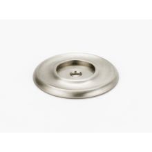 Traditional 1-1/4 Inch Diameter Cabinet Knob Backplate with Beveled Edge