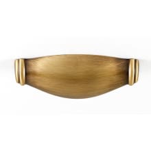Charlie's 3" Center to Center Contemporary Solid Brass Cabinet Cup Pull / Drawer Cup Pull