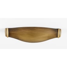 Charlie's 4" Center to Center Contemporary Solid Brass Cabinet Cup Pull / Drawer Cup Pull