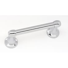 Royale 6-1/4" Wide Horizontal Swing Bar Traditional Brass Toilet Paper Holder