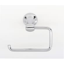 Royale Solid Brass 5-1/2" W Euro Single Hook Slide On Toilet Paper Holder