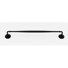 Charlie's 18" Wide Traditional Solid Brass Bathroom Towel Bar