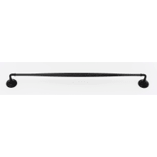 Charlie's 24" Wide Solid Brass Traditional Bathroom Towel Bar