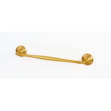 Charlie's 32" Wide Traditional Solid Brass Bathroom Towel Bar