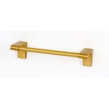 Luna 8" Wide Modern Solid Brass Bathroom Towel Bar