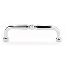 Traditional 3" Center to Center Single Knuckle Solid Brass Cabinet Handle / Drawer Pull