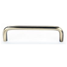 Traditional 3-1/2" Center to Center Solid Brass Wire Style Cabinet Handle / Drawer Pull