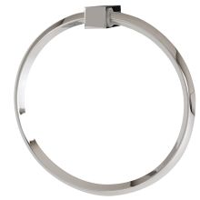 Spa II 6" Wall Mounted Solid Brass Bathroom Kitchen Towel Ring