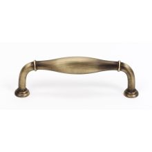Charlie's 3" Inch Center to Center Traditional Solid Brass Cabinet Handle / Drawer Pull