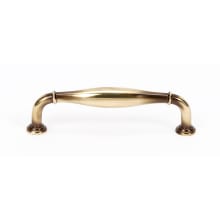 Charlie's Collection 3-1/2" Center to Center Traditional Solid Brass Cabinet Handle / Drawer Pull