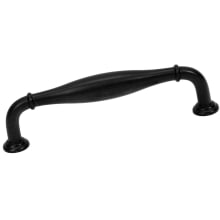 Charlie's 4" Center to Center Classic Traditional Solid Brass Cabinet Handle / Drawer Pull