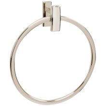 Arch 7-3/4" Wall Mounted Solid Brass Bathroom Kitchen Towel Ring