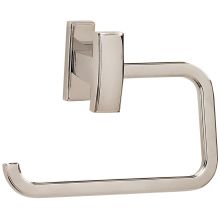 Arch 5-1/2" W Solid Brass Single C-Post Slide On Toilet Paper Holder
