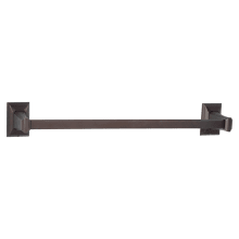 Geometric 18 Inch Wide Towel Bar