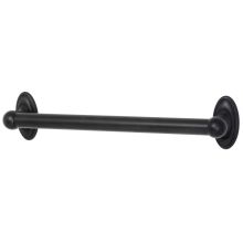 Classic Traditional 18 Inch Wide Towel Bar with 1-1/4 Inch Diameter Bar