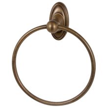 Classic Traditional 7 Inch Diameter Towel Ring