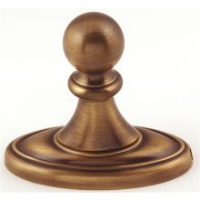 Classic 1-3/4"W Traditional Ball Style Single Wall Mount Solid Brass Bath Robe Towel Hook