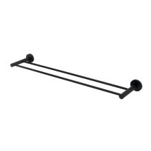 Contemporary I 24 Inch Wide Double Towel Bar