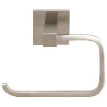 Contemporary II - Single Post C Slide On Solid Brass Hook Style Toilet Paper Holder