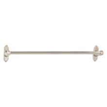 Ribbon & Reed 24" Wide Traditional Estate Solid Brass Bathroom Towel Bar