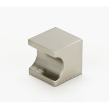 Contemporary 1 Inch Long Whistle Style Block Finger Pull