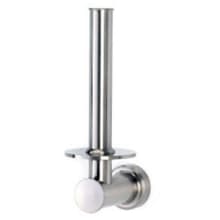 Infinity Reserve 1-1/2" Wide Solid Brass Modern Drop Down Single Post Toilet Paper Holder