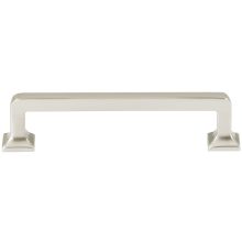 Millennium 4" Center to Center Traditional Solid Brass Cabinet Handle / Drawer Pull