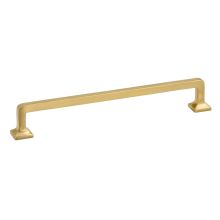 Millennium 8" Center to Center Solid Brass Large Cabinet Handle / Drawer Pull