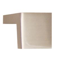 Tab - 1-1/2" Center to Center 2" Long Surface Mount Hole Cover Solid Brass Cabinet Handle / Drawer Pull