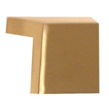 Tab Solid Brass - 3/4" Center to Center Flush Face Install Finger Pull Cabinet Knob / Drawer Knob