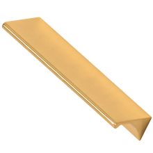 Tab 6-1/2" Solid Brass Surface Mount Linear Cabinet Handle / Drawer Pull