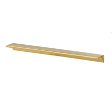 Tab 8" Center to Center Solid Brass Surface Mount Linear Cabinet Handle / Drawer Pull