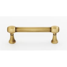 Royale 3" Center to Center Traditional Solid Brass Cabinet Handle / Drawer Pull