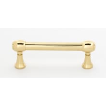 Royale 3" Center to Center Traditional Solid Brass Cabinet Handle / Drawer Pull