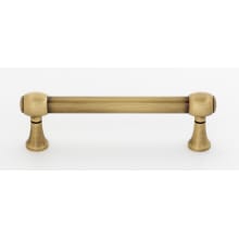 Royale 3-1/2" Center to Center Traditional Solid Brass Cabinet Handle / Drawer Pull