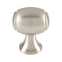 Royale 1" Traditional Estate Solid Brass Oval Cabinet Knob / Drawer Knob