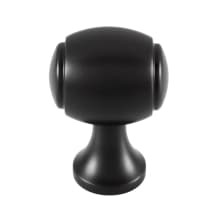 Royale 3/4" Estate Traditional Solid Brass Oval Cabinet Knob / Drawer Knob