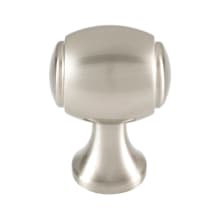 Royale 3/4" Estate Traditional Solid Brass Oval Cabinet Knob / Drawer Knob