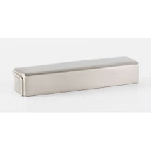 Cube 4-3/8 Inch Long Finger Cabinet Pull