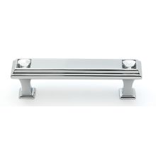 Crystal Series 3 Inch Center to Center Luxury Decorative Bar Cabinet Pull with Swarovski Crystals