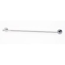 24 Inch Wide Single Towel Bar from the Contemporary I Crystal Collection