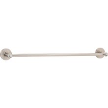 30 Inch Wide Single Towel Bar from the Contemporary I Crystal Collection