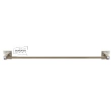 30 Inch Wide Single Towel Bar from the Contemporary II Crystal Collection