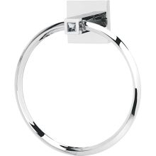 6 Inch Towel Ring from the Contemporary II Crystal Collection